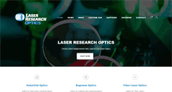 Desktop Screenshot of laserresearch.net