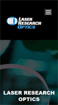 Mobile Screenshot of laserresearch.net