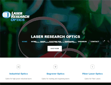 Tablet Screenshot of laserresearch.net